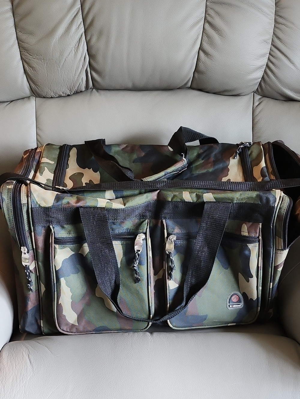 Camo Duffel Bag!